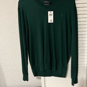Ralph Lauren size L green color
